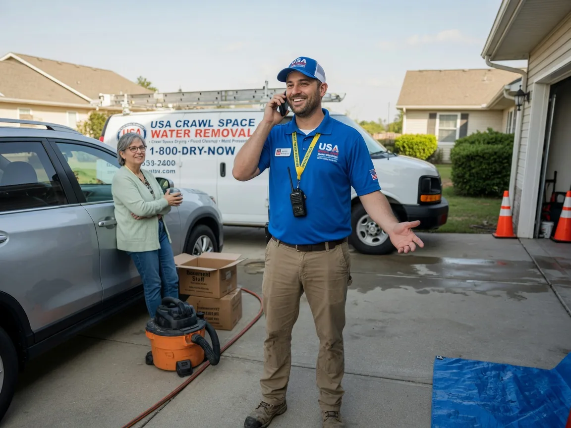 Crawl Space Water Removal Fort Eustis, VA FAQs